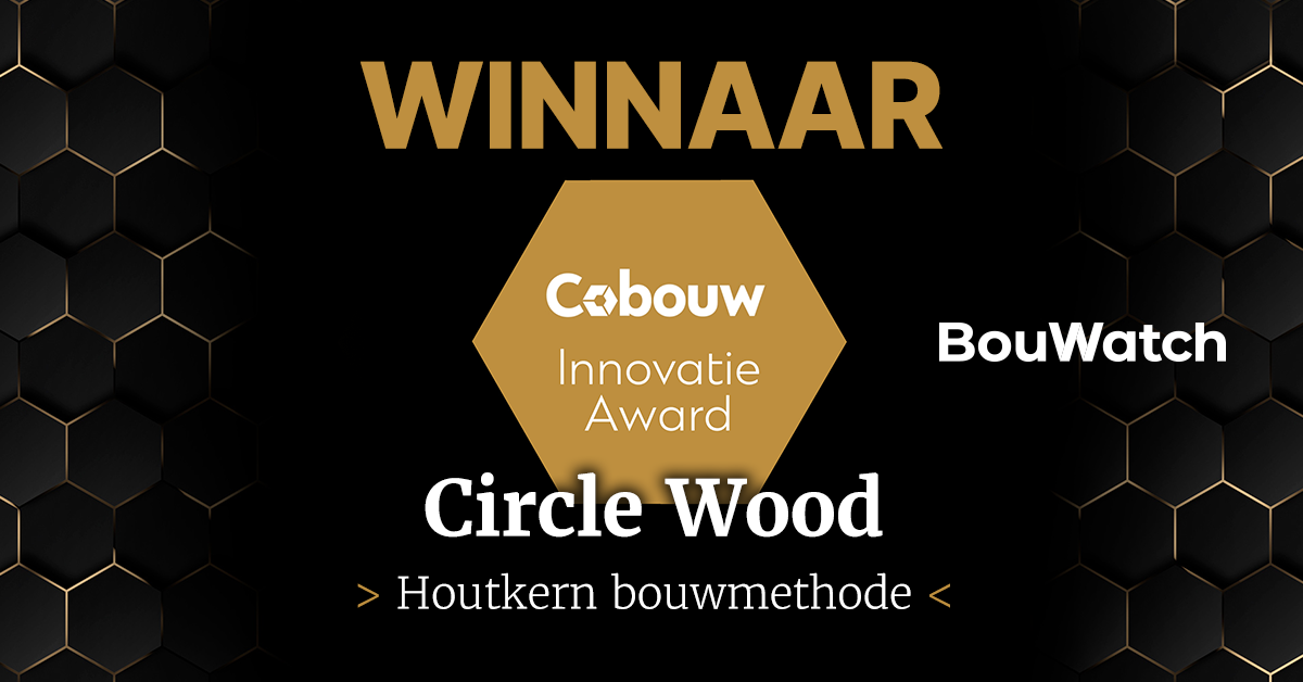 Cobouw Award voor HoutKern Bouwmethode 